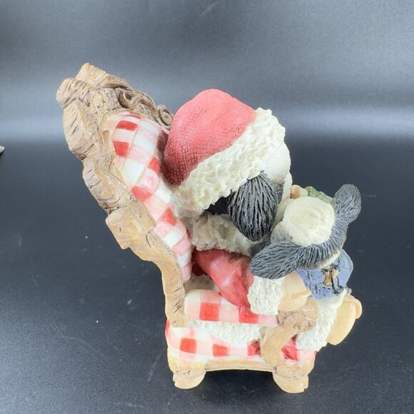 Mary's Moo Moos Christmas Cow Enesco I've Been Udderly Good This Year Figurine - Picture 8 of 9